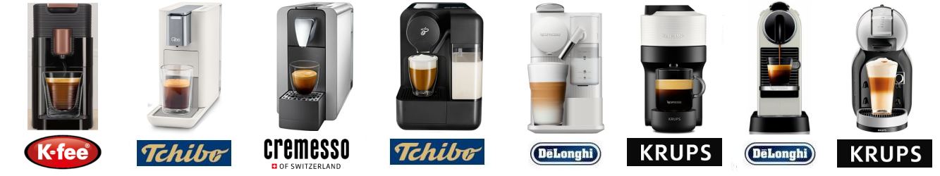 Kaffeekapselmaschinen im Vergleich Stifung-Warentest 12/2023: Platz 1  bis 10