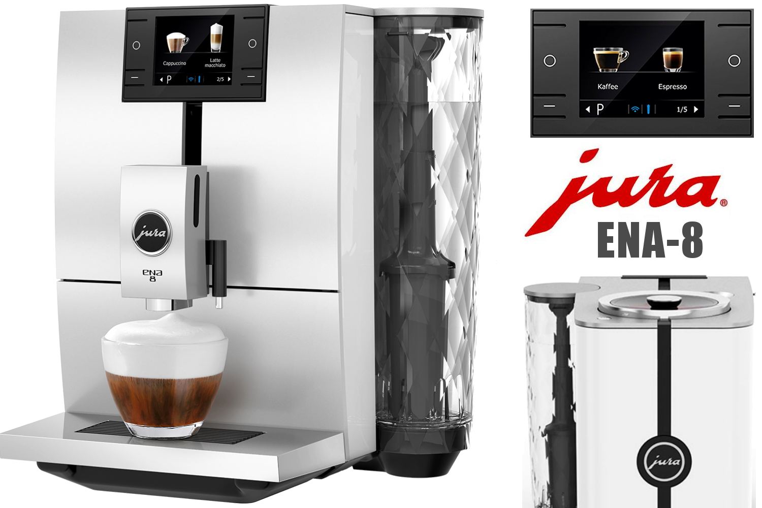 Testsieger Kaffeevollautomat Jura ENA 8  - Stiftung Warentest 2019